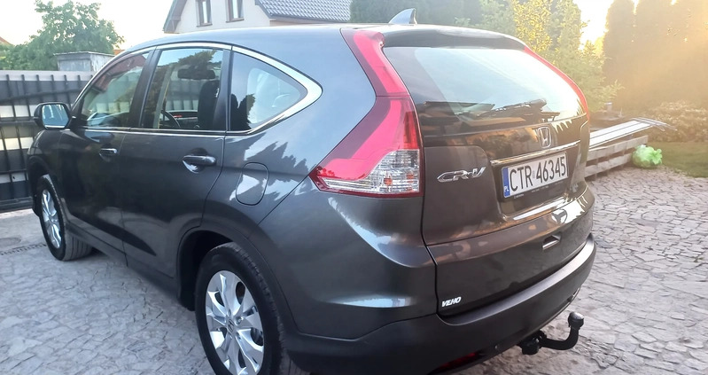 Honda CR-V cena 56999 przebieg: 236500, rok produkcji 2014 z Toruń małe 781